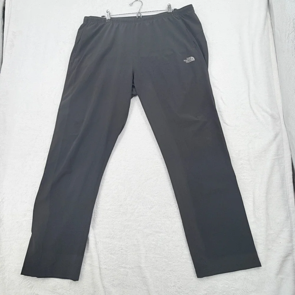 The North Face Track Pants Mens XL Black Excellent Zipper Ankle Hiking Gorpcore